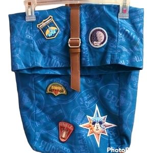 World Passport Disney Canvas Backpack Rucksack Bag Family Adventure Fun Park